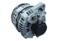 ALTERNADOR WAI REMAN BUICK ENCLAVE V6 3.6L 2009-2016, CHEVROLET TRAVERSE V6 3.6L 2009-2016, ACADIA V6 3.6L 2007-2016
SISTEMA: DENSO, VOLTAJE: 12V, AMPERAJE: 170A, ROTACION: CW, TIPO DE POLEA:  SERPERTINE (SC6), RANURAS DE LA POLEA: 6, POSICION DEL REGULADOR: 06:00, REGULADOR: IR, VENTILADOR: IF
GM: 25815839; REMY: 12854; WAI: 11252R WAI