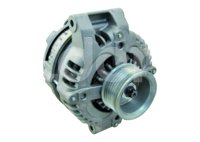 ALTERNADOR WAI REMAN HONDA ACCORD L4 2.4L 2003, ACCORD V6 3.0L 2003, ELEMENT L4 2.4L 2003,2006
SISTEMA: NIPPONDENSO, VOLTAJE: 12V, AMPERAJE: 105A, ROTACION: CW, TIPO DE POLEA:  SERPERTINE (S7), RANURAS DE LA POLEA: 7, REGULADOR: IR, POSICION DEL REGULADOR: 10:00, VENTILADOR: IF
DENSO: 104210-329, 104210-473; HONDA: 31100-RAA-A01, -A03, -A04, -A05, 31100-RTA-003, -013, -023; LESTER: 13980; REMY: 12504; WAI: 13980R WAI