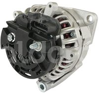 ALTERNADOR SISTEMA BOSCH MAN, MERCEDES BENZ 01-11. 24V, 120A, ROTACION: CW, REGULADOR: IR, VENTILADOR: IF; BOSCH ACTUAL: 1986A00974, BOSCH ANTERIOR: 0124655025, MAN :  51-26101-7278, 51-26101-7283, WAI: 20617N, LESTER: 20617 BOSCH