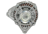 ALTERNADOR SISTEMA MITSUBISHI NISSAN MARCH, NOTE, TIIDA,  1.6L . 12V, 120A, TIPO DE POLEA:  SERPENTIN, RANURAS DE LA POLEA: 7, REGULADOR: IR, POSICION DEL REGULADOR: 12:00, VENTILADOR: IF; NISSAN: 23100-BC00A, REMY: 101N10003 M0105