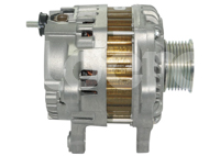 ALTERNADOR SISTEMA MITSUBISHI NISSAN MARCH, NOTE, TIIDA,  1.6L . 12V, 120A, TIPO DE POLEA:  SERPENTIN, RANURAS DE LA POLEA: 7, REGULADOR: IR, POSICION DEL REGULADOR: 12:00, VENTILADOR: IF; NISSAN: 23100-BC00A, REMY: 101N10003 M0105