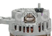 ALTERNADOR SISTEMA MITSUBISHI NISSAN MARCH, NOTE, TIIDA,  1.6L . 12V, 120A, TIPO DE POLEA:  SERPENTIN, RANURAS DE LA POLEA: 7, REGULADOR: IR, POSICION DEL REGULADOR: 12:00, VENTILADOR: IF; NISSAN: 23100-BC00A, REMY: 101N10003 M0105