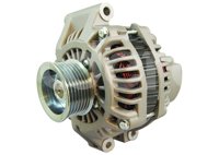 ALTERNADOR WAI HONDA CR-V L4 2.4L 2002-2004, 2006, 
SISTEMA: MITSUBISHI, VOLTAJE: 12V, AMPERAJE: 90A, ROTACION: CW, TIPO DE POLEA:  SERPENTIN, RANURAS DE LA POLEA: 7, REGULADOR: IR,  VENTILADOR: IF, POSICION DEL REGULADOR: 06:00, CODIGO DE ENCHUFE: 296, WAI: 13966N WAI