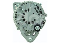 ALTERNADOR WAI NISSAN FRONTIER V6 3.3L 1999-2002, XTERRA V6 3.3L 2000-2002, 
SISTEMA: HITACHI, VOLTAJE: 12V, AMPERAJE: 80A, ROTACION: CW, TIPO DE POLEA: SERPENTIN, RANURAS DE LA POLEA: 5, REGULADOR: IR,  VENTILADOR: IF, POSICION DEL REGULADOR: 04:00, CODIGO DE ENCHUFE: 300, WAI: 13789N WAI