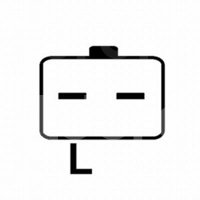 ALTERNADOR NISSAN PLATINA 4CIL 1.6 2002-2010; RENAULT CLIO 4CIL 1.6 2001-2009; RENAULT CLIO 4CIL 2.0 2003-2009; RENAULT KANGOO 4CIL 1.6 2004-2009; RENAULT MEGANE 4CIL 2.0 2001-2007 12V 75A HELLA