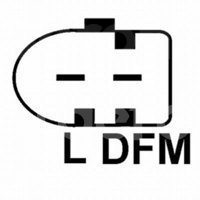 ALTERNADOR VOLKSWAGEN POLO,CROSSFOX 1.6L 06->, IBIZA 1.6L 03-09 12V 90A HELLA