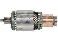 ARMADURA SISTEMA DELCO 29MT SERIES PLGR / MERCEDES BENZ. ROTACION: CW, VOLTS: 24V, ASTRIAS: 12, LARGO: 161.7mm, WAI: 61-162, DELCO: 10515834P DELCO REMY