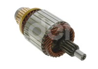 ARMADURA SISTEMA MITSUBISHI PLGR / ACURA, NISSAN, SUZUKI, HYUNDAI H100 TDI. ROTACION: CW, VOLTS: 12V, ASTRIAS: 13, LARGO:  141mm, WAI: 61-8337, MITSUBISHI: M106X43571, M106X43572, HONDA: 31201-P5A-A01 KONIGMANN