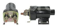 SOLENOIDE DELCO 40MT, 50MT 12V 4 TERMINALES (DD) REDONDO. Sistema: Delco, WAI: 66-110, Delco: 1119835, 1119853, 1119879, Just Parts: D2-6010N, Unipoint: SNLS-146C, Valley Forge: SS-38 JUST PARTS