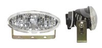 FARO DE HALOGENO OVAL BLANCO JUEGO DE 2 PIEZAS (4.5x2x2.5) HY002A IMPORTACION