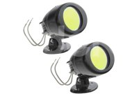 FARO DE HALOGENO OVAL AZUL JUEGO DE 2 PIEZAS (3x2.5x3) HY119A IMPORTACION