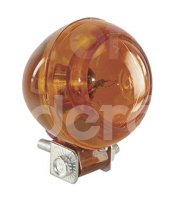 FOCO OJO DE VENADO NARANJA PLASTICO 12V 35W (2.5x2.5). No. HY-007 IMPORTACION