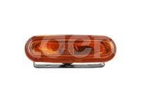 FARO DE HALOGENO OVAL AMBAR JUEGO DE 2 PIEZAS (5x1.5x2.5) HY079 IMPORTACION