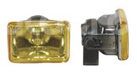 FARO DE HALOGENO RECTANGULAR AMBAR JUEGO DE 2 PIEZAS (2.5x2x2) HY032 IMPORTACION