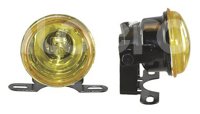 FARO DE HALOGENO REDONDO AMBAR JUEGO DE 2 PIEZAS (2.5x2.5x2.5) HY085 TB100A IMPORTACION