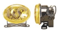 FARO DE HALOGENO OVAL AMBAR JUEGO DE 2 PIEZAS  PD113A IMPORTACION