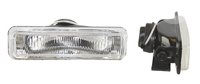 FARO DE HALOGENO RECTANGULAR BLANCO JUEGO DE 2 PIEZAS (5x1.5x2.5) HY051 IMPORTACION