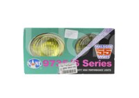 FARO DE HALOGENO OVAL AMARILLO JUEGO DE 2 PIEZAS   97358A IMPORTACION