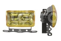 FARO DE HALOGENO RECTANGULAR AMBAR JUEGO DE 2 PIEZ