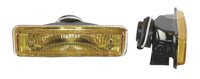 FARO DE HALOGENO RECTANGULAR AMBAR JUEGO DE 2 PIEZ