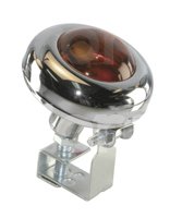 FOCO OJO DE VENADO NARANJA CROMADO 12V 35W (3x2.5)