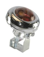 FOCO OJO DE VENADO NARANJA CROMADO 12V 35W (3x2.5). No. HY-006 IMPORTACION
