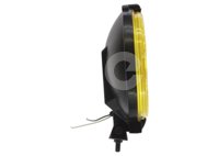 FARO DE HALOGENO REDONDO GRANDE AMBAR RALLADO 6 1/2" X 6 1/2" X 3" BH1031 FX1100 IMPORTACION