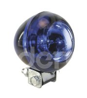 FOCO OJO DE VENADO AZUL PLASTICO 12V 35W (2.5x2.5)