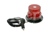 TORRETA STROBO ROJO CON CONECTOR ENCENDEDOR 12V WL