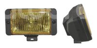 FARO DE HALOGENO RECTANGULAR AMBAR JUEGO DE 2 PIEZAS (6x3x3) HY075 IMPORTACION