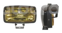 FARO DE HALOGENO RECTANGULAR AMBAR JUEGO DE 2 PIEZ