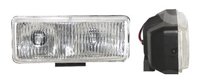FARO DE HALOGENO RECTANGULAR BLANCO JUEGO DE 2 PIEZAS (7.5x3x3.5) HY116B IMPORTACION
