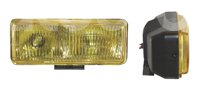 FARO DE HALOGENO RECTANGULAR AMBAR JUEGO DE 2 PIEZ