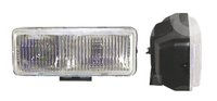 FARO DE HALOGENO RECTANGULAR TORNASOL AZUL JUEGO DE 2 PIEZAS (7.5x3x3.5) HY116B IMPORTACION