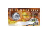 FARO DE HALOGENO REDONDO BLANCO CROMADO JUEGO DE 2 PIEZAS (3.5x3.5x2) HY009 IMPORTACION