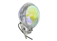 FARO DE HALOGENO REDONDO TORNASOL CROMADO JUEGO DE 2 PIEZAS (3.5x3.5x2) HY009 IMPORTACION
