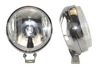 FARO DE HALOGENO REDONDO BLANCO JUEGO DE 2 PIEZAS (5.5x5.5x3) HY042A IMPORTACION