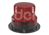 TORRETA FIJA ROJA STROBO 12-110VCD 4"  TKSF-66R