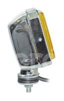 FARO HALOGENO RECTANGULAR AMBAR (8x5x3.5) 55W METALICO 1 PIEZA IMPORTACION