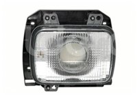 FARO VW CARIBE DERECHO H1 190X132MM CON LUPA 005740101 HELLA