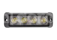 BARRA 4 LEDS 60W 10-30V 12W 145x45x32mm EN-CM7012 IMPORTACION
