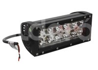 BARRA LEDS 12 LEDS 2 FILAS 3W 7.5" 36W EN-CM5236 IMPORTACION