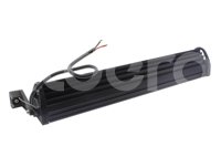 BARRA LEDS 40 LEDS 2 FILAS 3W FLASH 2 COLORES AMBAR Y BLANCO, CON STROBO 21.5" 120W CM5258 IMPORTACION