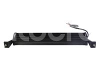 BARRA LEDS 40 LEDS 2 FILAS 3W FLASH 2 COLORES AMBAR Y BLANCO, CON STROBO 21.5" 120W CM5258 IMPORTACION