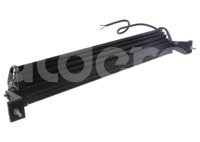 BARRA LEDS 40 LEDS 2 FILAS 3W FLASH 2 COLORES AMBAR Y BLANCO, CON STROBO 21.5" 120W CM5258 IMPORTACION
