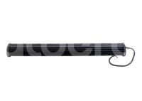 BARRA LEDS 60 LEDS 2 FILAS 3W FLASH 2 COLORES AMBAR Y BLANCO, CON STROBO 31.5" 180W CM5259 IMPORTACION