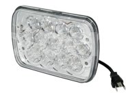 UNIDAD DE LED RECTANGULAR 13LEDS 60W 9-32V 6X8" ALTA/BAJA  (PIEZA) EN-CM5039-7N FARO LED IMPORTACION