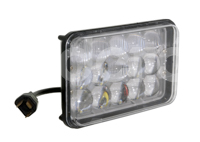 UNIDAD LED RECTANGULAR 15 LEDS 60W 9-32V 4x6 FARO LED REFORZADO NEO-1448 M0086