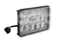 FARO DE LED RECTANGULAR 15LEDS 60W 9-32V 4x 6.5" ALTA/BAJA EN-CM5045-5N IMPORTACION