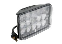 FARO DE LED RECTANGULAR 15LEDS 60W 9-32V 4x 6.5" ALTA/BAJA EN-CM5045-5N IMPORTACION